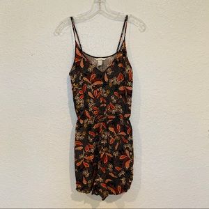 H&M Romper Floral Multicolor Size 6